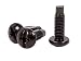 Monoprice 108621 10/32 Screw for Rack, Black Single Bag of 50 Piece
