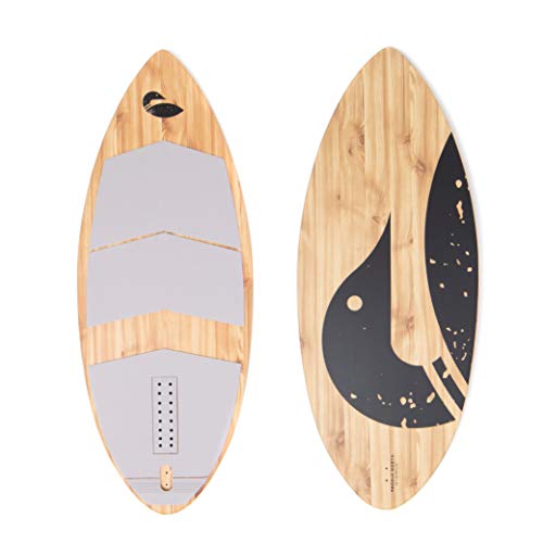 Paddle North Lake Surfer - Skim Style Wakesurf Board - 57 Inches Long with 3-Fin Setup…