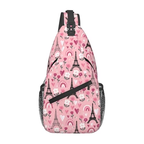 Sac à bandoulière rose antivol pour protéger vos affaires