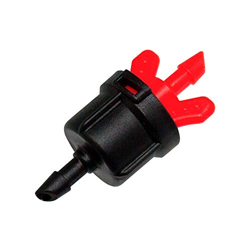 BLUE BIRD - ALTADEX 74536 Goteros Interlinea 4 L/H, Paquete de 10 Unidades, Negro