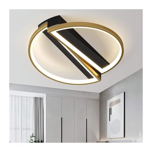 Plafonnier LED noir dimmable sublimez l'ambiance lumineuse de votre chambre