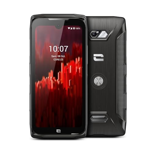 CROSSCALL Core-Z5 - Smartphone 5G Garanti 5 Ans - Aussi performant Que Durable, Noir