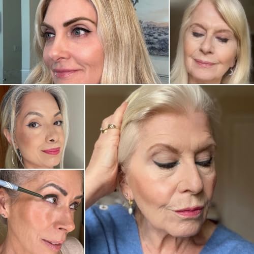 PRIME PROMETICS PrimeEyes Glide Eyeliner for Mature Women – Water-Resistant, Long-Stay and Mess-Proof – Gel Cream Texture, Discreet Sharpener and Effective Smudger (Sapphire (blue)) - Thumbnail 6