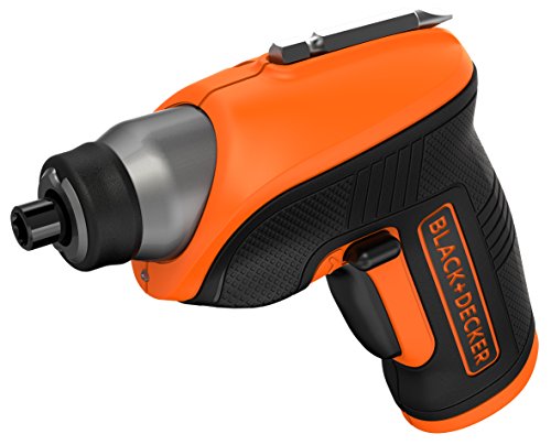 Black+Decker Akku-/ Winkelschrauber (3,6V, 1,5Ah Li-Ion, Winkelaufsatz, 8 Positionen, autom. Spindelarretierung, Rechts… – Bild 6