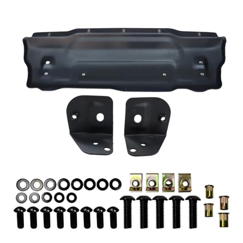 MTOSYSARI Front Bumper Skid Plate Replacement for Jeep Wrangler JL 2018-2025 Gladiator JT 2020-2025