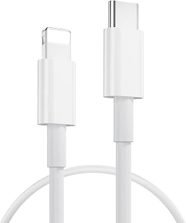 iPhone Charger Cable, MFi Certified 1M USB C to Lightning Cable, Fast iPhone Cable Type C Power Delivery Charging Cord for iPhone 14/13/12/12mini/11/11Pro/XS/Max/XR/XS Max/X/8/8Plus/iPad and More