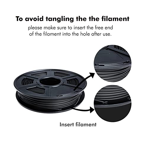 Filamento TPU 1.75mm Flexible para Impresión 3D 0.5kg - Fernando Cortés