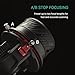 Tilta Pocket Follow Focus | Precise Focus Ring with A/B Stops | Fluid Damping System | 15mm Rod & Rod Holder | Works with Most Cameras & Lenses | Lightweight, Comfortable, and Compact Design (FF-T07)