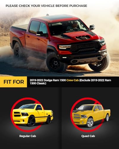 Estribos KAX para Ram 1500 Crew Cab 2019-2021 2PCS miniatura 6