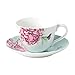 Miranda Kerr for Royal Albert Porcelain Everyday Friendship Teacup & Saucer Set of 4