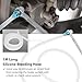FIRSTINFO F3508 8mm Mini Brake Bleeder Wrench with Hose, Check Valve and 12 Points Socket, for Automotive and Motorcycle Brake Bleeding