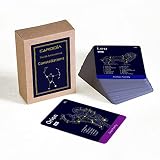 CARDDIA The 88 Astronomical Constellations STEM Flash Cards, Standard Playing Card Size, Sturdy, Wat