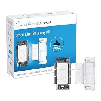 Lutron Caseta 3-Way Smart Dimmer Light Switch Kit with Pico Remote