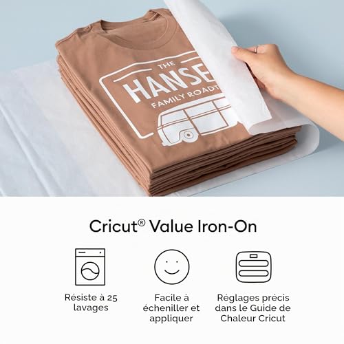 Vinyle thermotransfert Cricut à échenillage facile pour textiles - 2