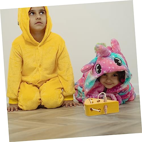 Ciieeo Brinquedo Para Crianças 3 Conjuntos De Presentes Para Educação Infantil Madeira Madeira Cartõ