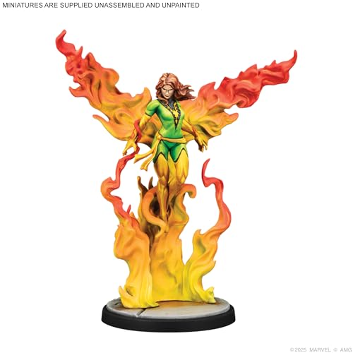 Marvel: Crisis Protocol Phoenix & Phoenix Unleashed Character Pack - Tabletop Superhero Game, Ages 14+, 2 Players, 90 Minute Playtime, Made by Atomic Mass Games by Asmodee - Image 2