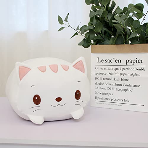 COSGOO Cute Plush Cat Stuffed Squishy Animal Cat Cylindrical Body Cat Pillow,Super Soft Cat Hugging Toy Pillow Kids Kawaii Cat Pillow Gifts for Room Decor or Home Decor 8-Inch by COSGOO - Used condition - Image 3
