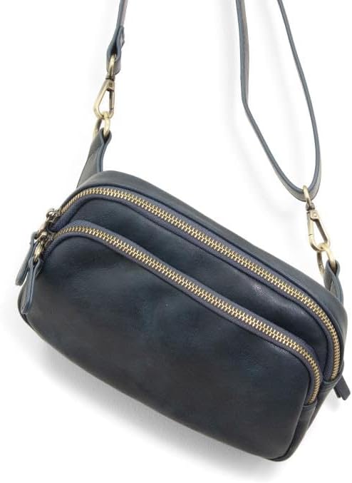 Joy Susan Womens Fashion Purse Kylie Double Zip Sling Belt Bag - Image 2