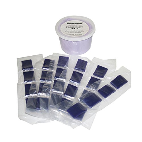 CanDo Variable Strength Theraputty Exercise Material 1 lb Base with 6 Pellet Packs