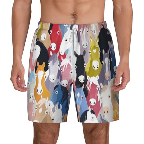 Short de bain pour homme léger et confortable résolvant le problème du séchage lent