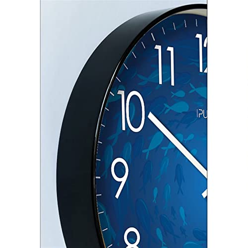 Horloge Murale Silencieuse avec Balayage Secondes Continu - 5