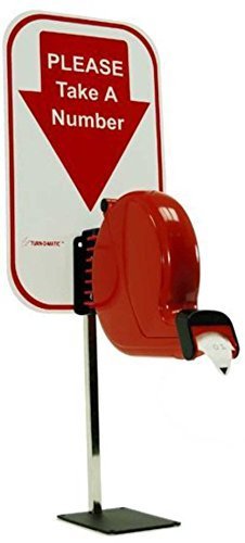 deli counter ticket dispenser - Alzatex OR-TDCS2DR Take-A-Number System Ticket Dispenser with Counter Stand