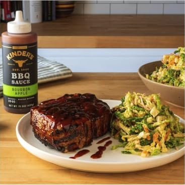 Bourbon Apple BBQ Sauce, kinde, 15.5oz, And Founder's Reserve BBQ Sauce,15.5oz,
