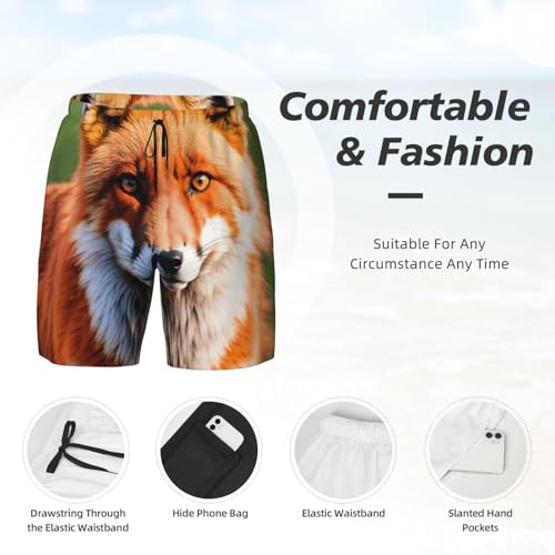 Pantalones cortos transpirables Fox Print con secado rápido para surf 5