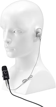 ICOM HM-153LS Tie Pin Microphone Black