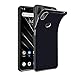 Qoosea Compatible with UMIDIGI S3 pro TPU Case Crystal Scratch Proof TPU Protective Cover Ultra Slim Lightweight Shock-Absorption Soft Gel Silicone Case, Black