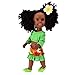 Fille Noire poupée, Mignon 14 Pouces bébé poupée Inoffensif Vif réaliste avec des vêtements Chaussures Pince à Cheveux pour Les Enfants
