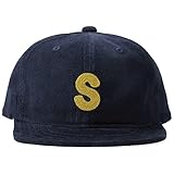 ベーシックエンチ Corduroy Short Cap コーデュロイ アンパイヤ キャップ ショートつば 帽子 抗菌 消臭 メンズ レディース NAVY