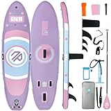 Niphean（Ultra-Light）Inflatable Paddle Board with (Beginner Friendly) StabilTrac Fin and Durable SUP Accessories, 10' Stand Up Paddle Boards for Adults & Youth, Versatile Yoga Paddle Board, Gift Ideas