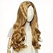 HUNIGIR Blonde Wig M3gan Wig Girls Long Wavy Honey Blonde Cosplay Princess Hair Women Heat Resistant Synthetic Hair for Halloween Costume