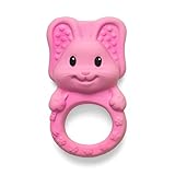 Infantino Squeeze and Teethe Textured Pal, Bunny