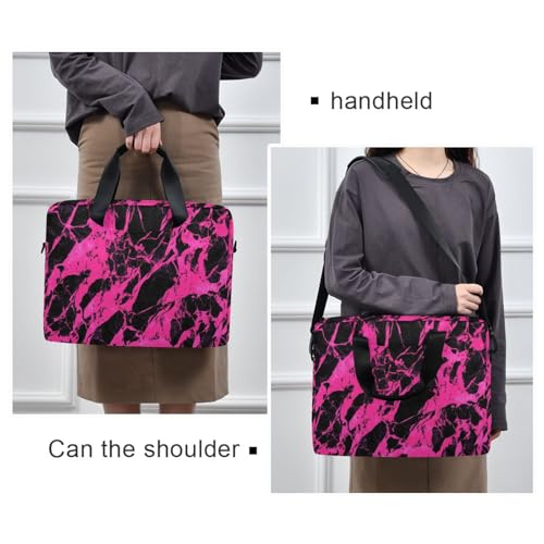Funda para laptop con asa y correa ajustable 15.6 pulg miniatura 2