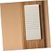 Angoily Plastic Attendance Card Holder Rack Card Holders for Desk Slots Easy to Clean
