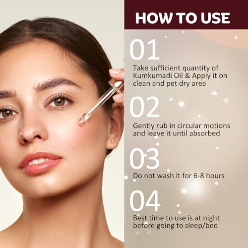 Image of INTIMIFY Kumkumadi Oil For Face| Kumkumadi Tailam For Glowing Skin | For Women & Men | 15 ml
