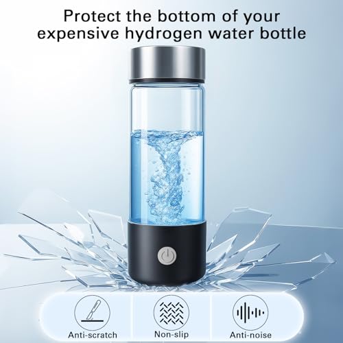 Hotbird Hydrogen Water Bottle Boot,Silicone Protective Bottom Cover 2.7-2.85 In,fits Stanley Cup 20-40 oz and Most Hydrogen Water Bottles - Image 6