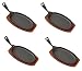 Produktbild Gusseisen Servierpfanne oval mit Untersetzer und Griff Set
