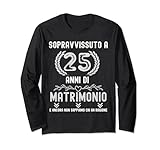 Anniversario 25 anni di matrimonio