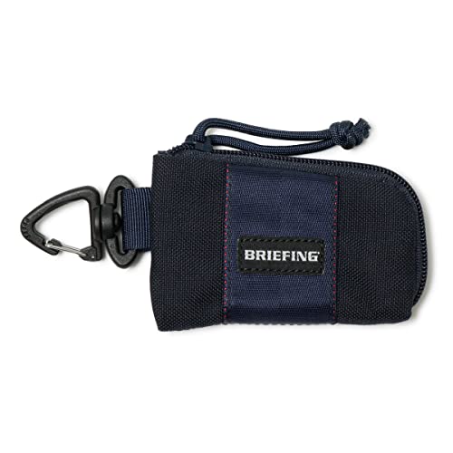 [ブリーフィング] ゴルフ ゴルフ ティー ミニポーチ メンズ ROUND PURSE 1000D BRG231G46 BRIEFING 小物入れ コインケース 小銭入れ 撥水 軽量 ベーシック 【076】NAVY