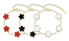 Red Black White – Large Flower