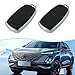 The Lord of the Tools 2Pcs Car Smart Key Fob Case Soft TPU Remote Key Fob Cover Car Key Fob Protector Compatible with Chery Omoda 5 Compatible with Tiggo 8 Pro 8 Plus, Silver