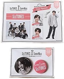 SixTONES 京本大我 1周年 ステッカー&缶バッジ セット