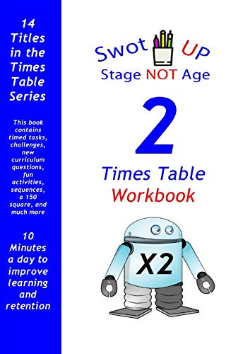 2X Table Workbook: 2 Times Table Practice Book (Times Table Workbooks)