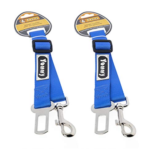 RC ocio Cinturon Perro Coche para Perros medianos y Grandes/Correa con Enganche al cinturón para la sujeción de Mascotas/Correas para los Asientos del Coche con Enganche al cinturón