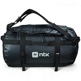 NTK, Mochila Duffle Bag para Viagens 70 Litros, Preto