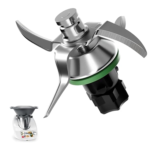 Lame de rechange pour Vorwerk Thermomix TM5 et TM6, couteau à pâte pour Thermomix TM6, lame de rechange pour mixeur, couteau mélangeur pour robot culinaire pour...