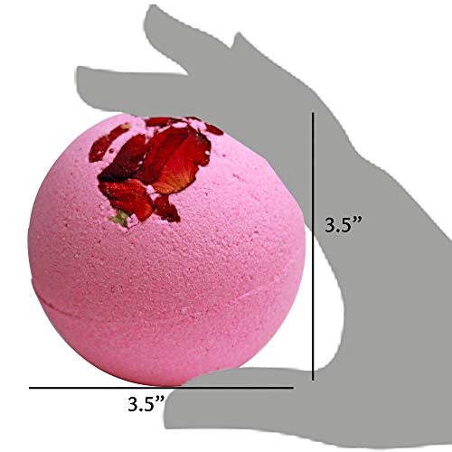 Night Of Romance Giant Xxlg 12 Ounce Fizzy Bath Bomb Featuring Real Dried Flower Petals By Villamonte Lane #TOP4